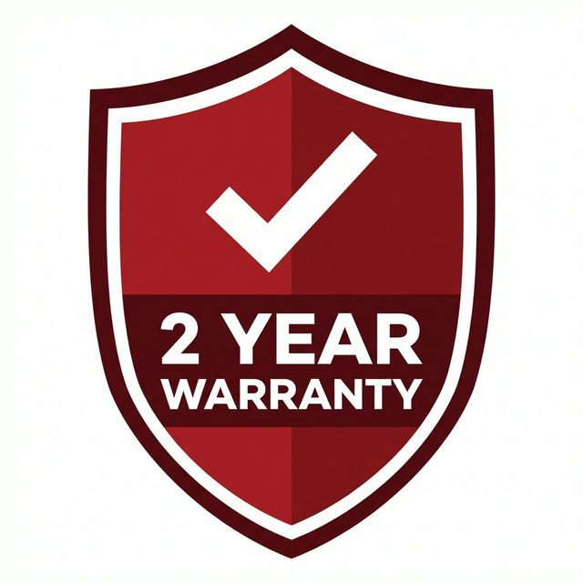2 Year Warranty